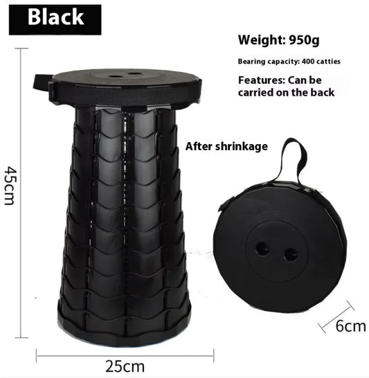 Portable Retractable Indoor/Outdoor Stool